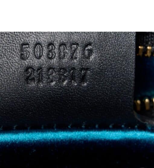 GUCCI Suede Patent GG Web Ophidia Chain Shoulder Bag - Image 4