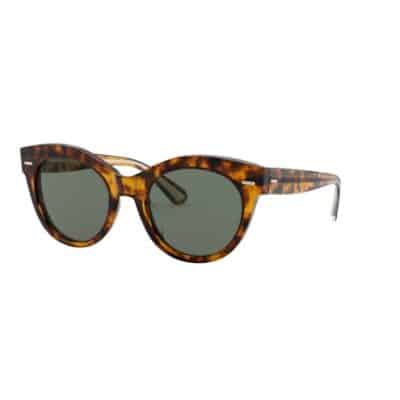 Oliver Peoples Georgica Polarized Sunglasses Whiskey Tortoise