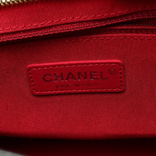 CHANEL Aged Calfskin Quilted Medium Gabrielle Hobo Black White - Image 3