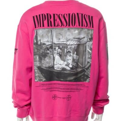 Off-White 2019 Impressionism '99' Sweatshirt Size: M