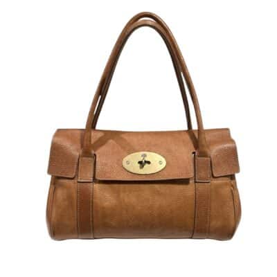 MULBERRY Natural Leather East West Bayswater Oak.