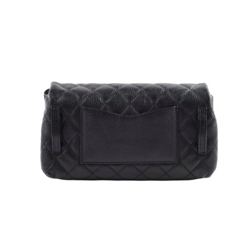 CHANEL Caviar Calfskin Quilted 2.55 Reissue Flap Belt Bag Clutch Black - Image 5