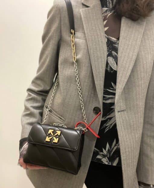 Off-White Black Jackhammer 17 Shoulder Bag. - Image 15