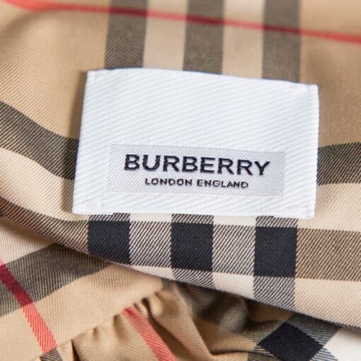 Burberry Vintage Check-Pattern Belted Shirt Dress( Size 8/10) - Image 6