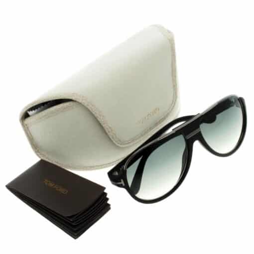 Tom Ford Black TF 334 Dimitry Aviator Sunglasses