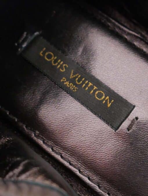 Louis Vuitton Monogram Iridescent Leather Lucky Ballerina Flats Brown (Size 37) - Image 7