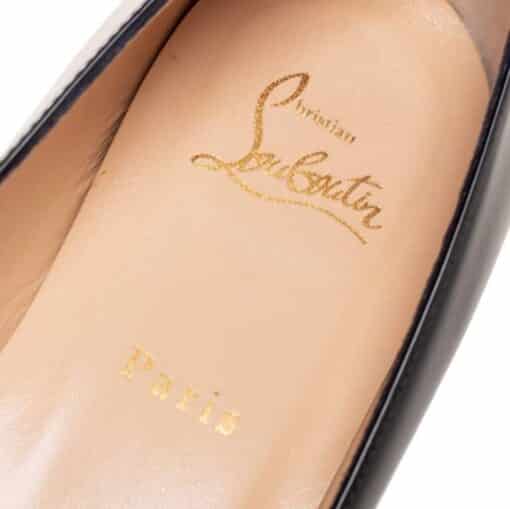 Christian Louboutin Black Patent Leather Vinodo Ballet Flats (Size 36.5) - Image 2