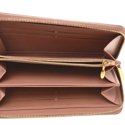 Louis Vuitton Vernis Leather Zippy Wallet Rose Velours - Image 4