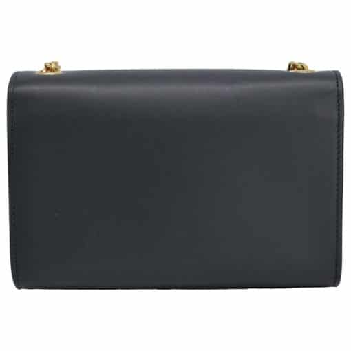 SAINT LAURENT Smooth Calfskin Medium Classic Monogram Kate Tassel Satchel Black - Image 11