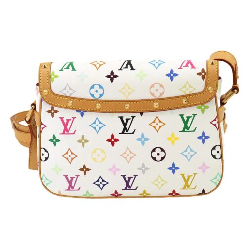 Louis Vuitton Monogram Multicolor Sologne White - Image 9