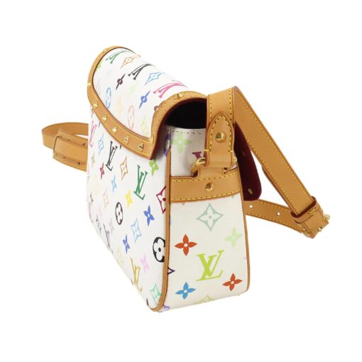 Louis Vuitton Monogram Multicolor Sologne White - Image 8