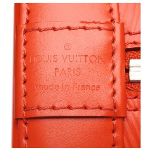 Louis Vuitton Orange Epi Alma PM - Image 10