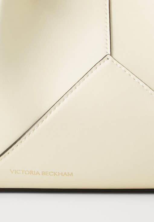 Victoria Beckham W11 Mini Tote Bag In Ivory Leather - Image 2