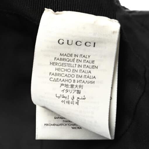 GUCCI Monogram Web Baseball Hat Black (Size S) - Image 10