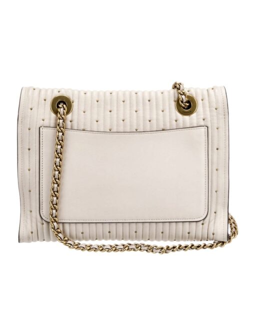 COACH Parker With Quilting And Rivets Shoulder Bag - Image 4