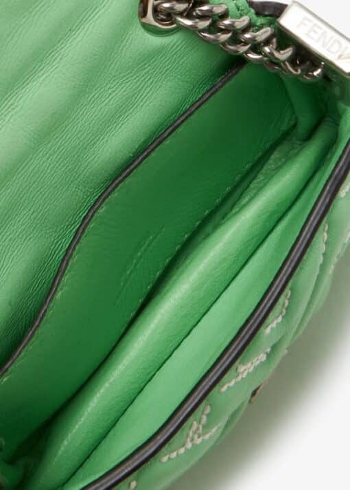 FENDI Nano Baguette Shoulder/ Crossbody Bag. - Image 2