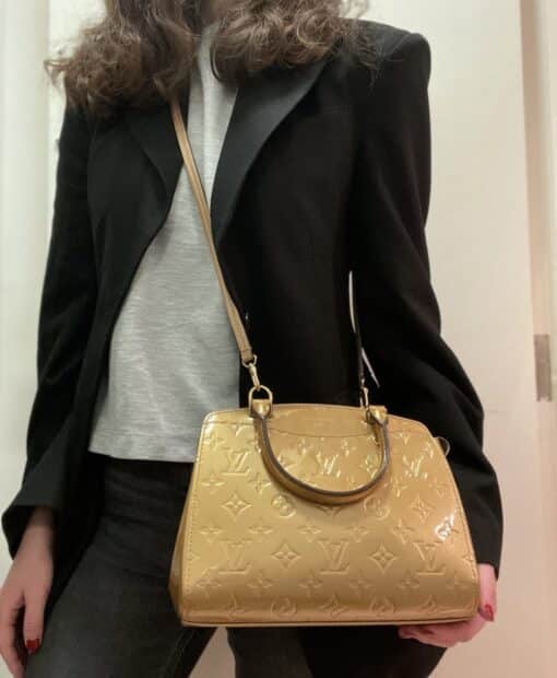 Louis Vuitton Vernis Brea PM Mordor. - Image 10