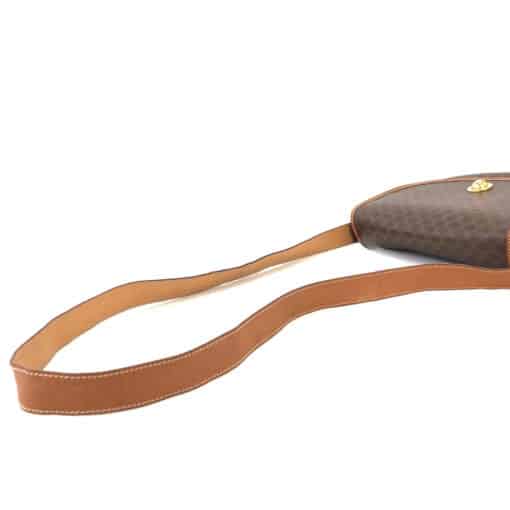 CELINE Vintage Macadam Canvas Shoulder Bag - Image 11
