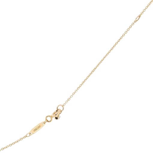 TIFFANY 18K Gold Small T Smile Pendant Necklace. - Image 7