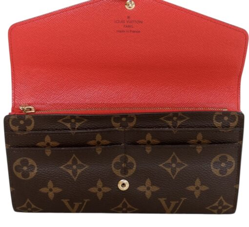 Louis Vuitton Monogram Sarah Wallet Coquelicot - Image 6