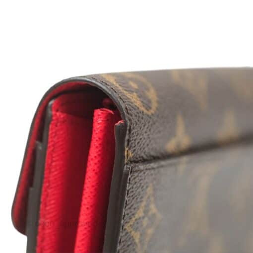 Louis Vuitton Monogram Sarah Wallet Coquelicot - Image 7