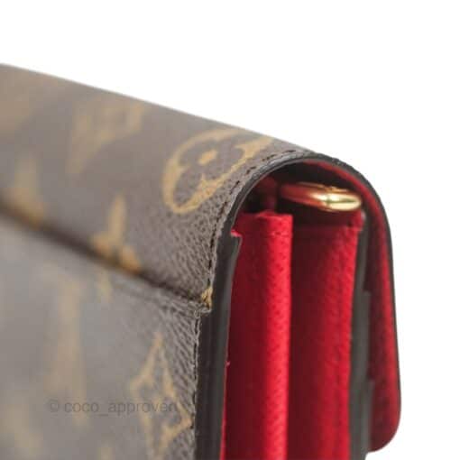 Louis Vuitton Monogram Sarah Wallet Coquelicot - Image 10