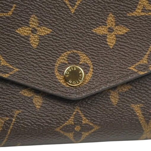 Louis Vuitton Monogram Sarah Wallet Coquelicot - Image 12
