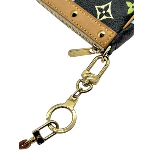 Louis Vuitton Monogram Multicolour Pochette Accessories Black - Image 12
