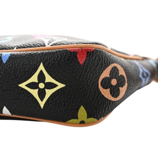 Louis Vuitton Monogram Multicolour Pochette Accessories Black - Image 2
