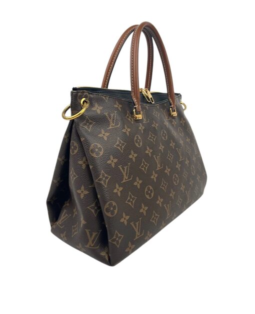 Louis Vuitton Monogram Pallas MM Black/Brown Shoulder Bag - Image 2