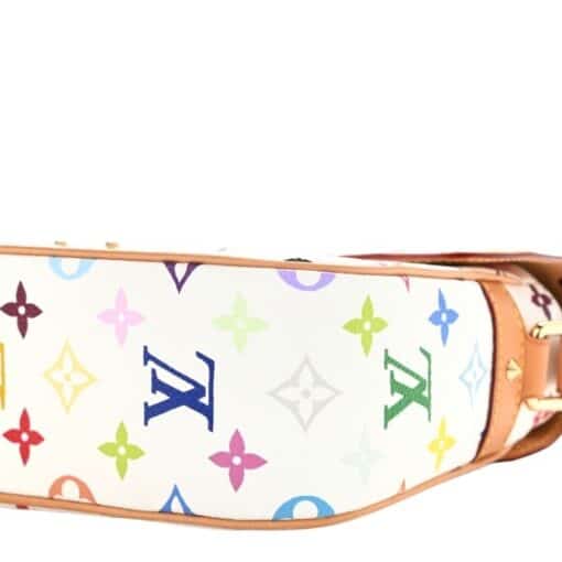Louis Vuitton Monogram Multicolor Sologne White - Image 11