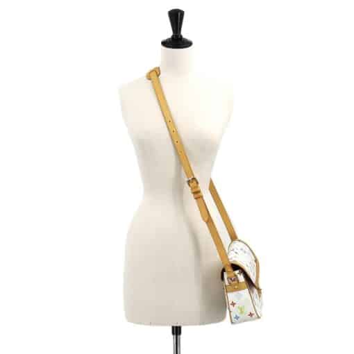 Louis Vuitton Monogram Multicolor Sologne White - Image 14