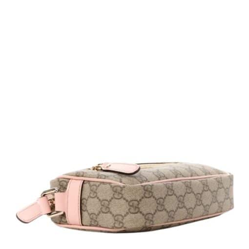 GUCCI GG Plus Monogram Small Shoulder Crossbody Bag Pink. - Image 8