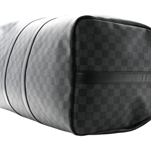Louis Vuitton Damier Graphite Keepall Bandouliere 55. - Image 10