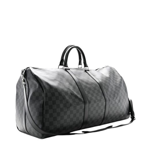 Louis Vuitton Damier Graphite Keepall Bandouliere 55. - Image 5