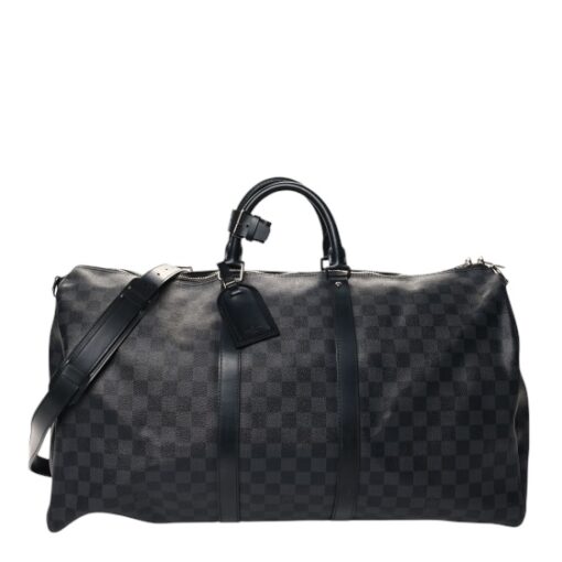 Louis Vuitton Damier Graphite Keepall Bandouliere 55.