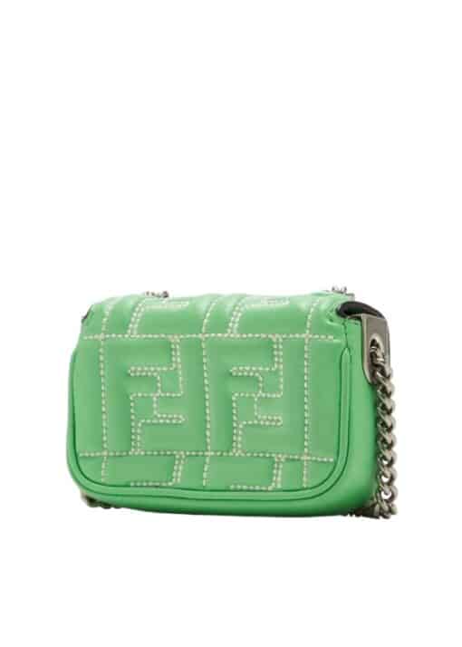 FENDI Nano Baguette Shoulder/ Crossbody Bag. - Image 6