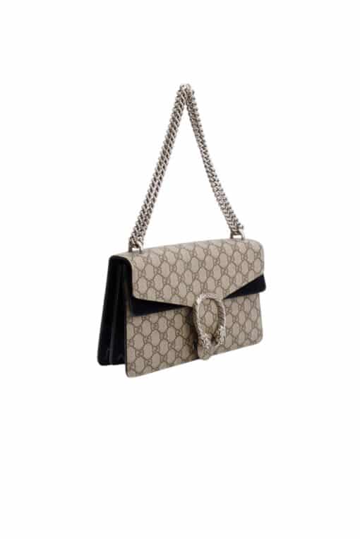 GUCCI GG Supreme Monogram Small Dionysus Shoulder Bag in Black - Image 7