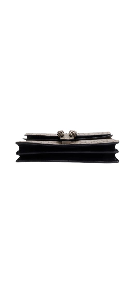 GUCCI GG Supreme Monogram Small Dionysus Shoulder Bag in Black - Image 9