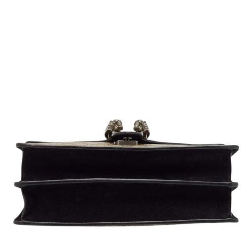 GUCCI GG Supreme Monogram Small Dionysus Shoulder Bag in Black - Image 11