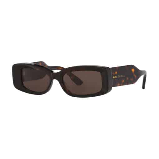 GUCCI Rectangular-frame Sunglasses Tortoise. - Image 2