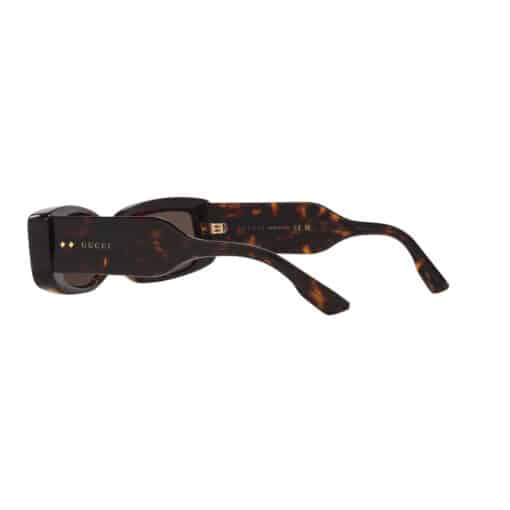 GUCCI Rectangular-frame Sunglasses Tortoise. - Image 5