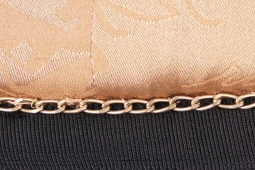 Chanel Brown Woven Wool Round Neck Jacket (Size 50) - Image 4