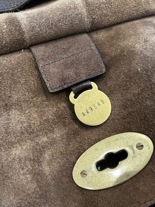 Mulberry Dark Brown Leather Small Anthony Crossbody Bag - Image 2