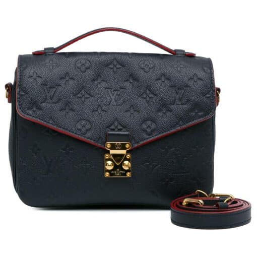 Louis Vuitton Empreinte Pochette Metis Marine Rouge - Image 10