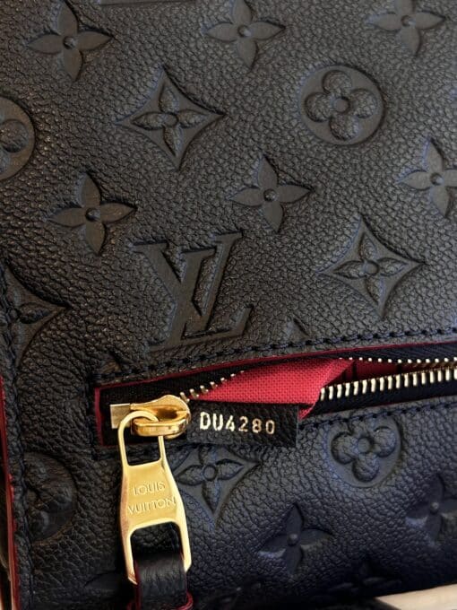 Louis Vuitton Empreinte Pochette Metis Marine Rouge - Image 12
