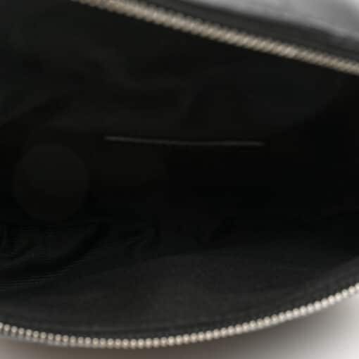 CHANEL Calfskin Quilted Bumbag Bag in Black - Image 6
