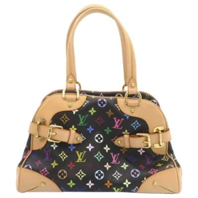 Louis Vuitton Monogram Multicolor Claudia Black.