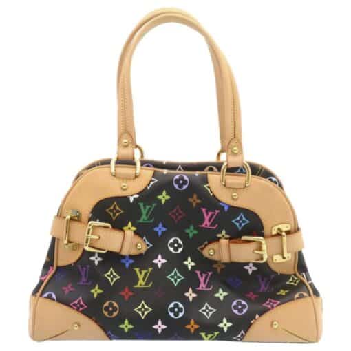 Louis Vuitton Monogram Multicolor Claudia Black.