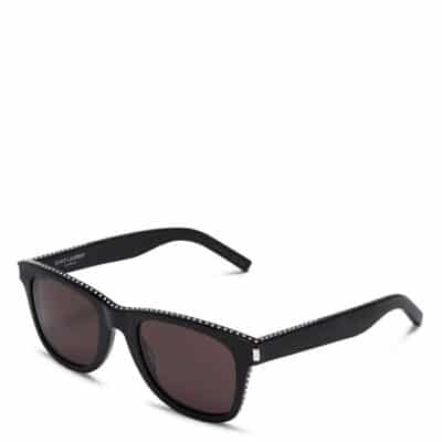 SAINT LAURENT Unisex Studded Rectangular Sunglasses